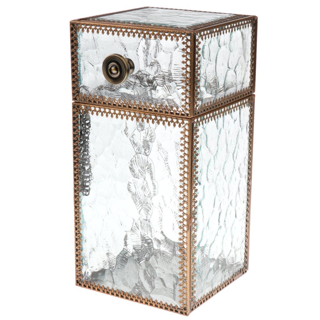 Transparent sminkburk