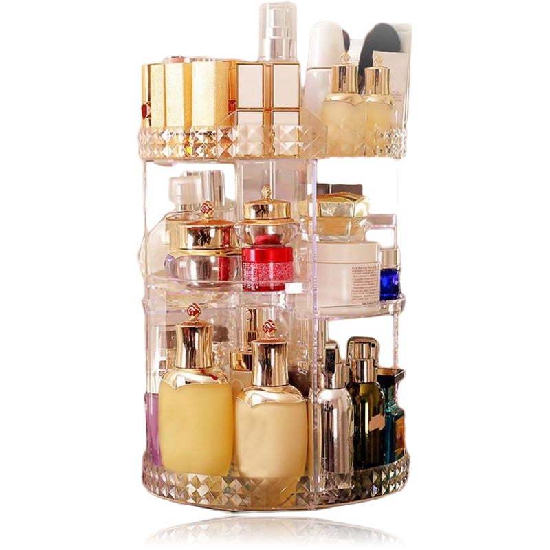 Roterande modulär make-up-organisatör