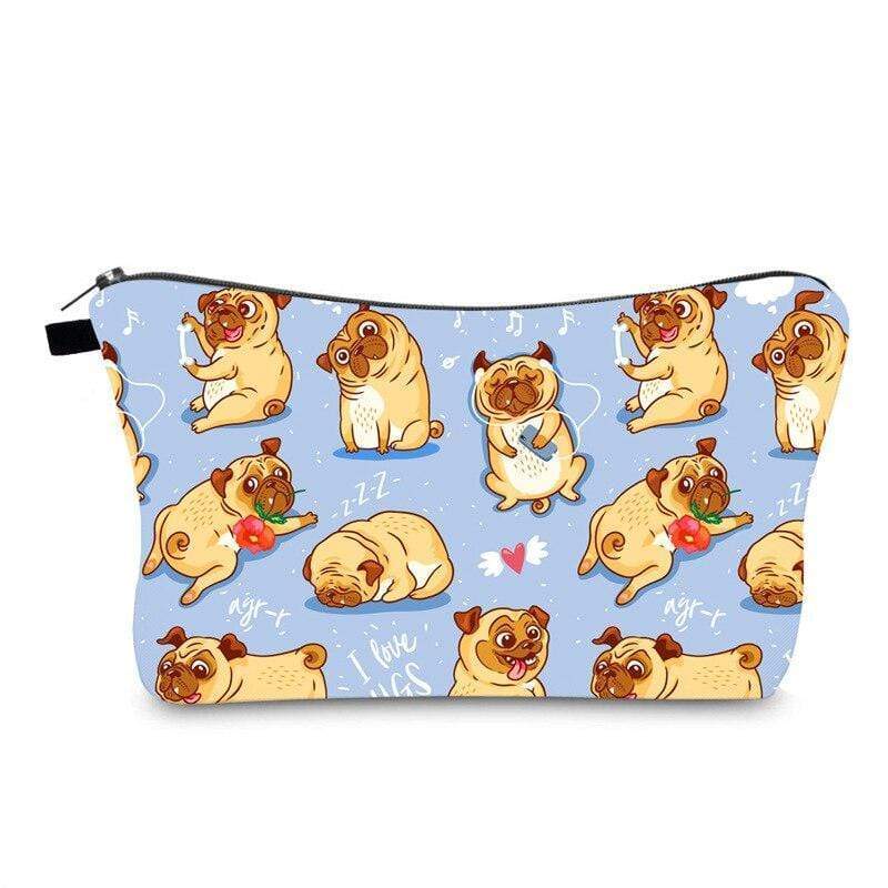 Hund Kawaii Sminkväska
