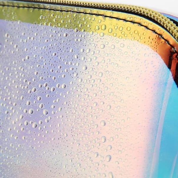 Mångfärgat transparent fodral