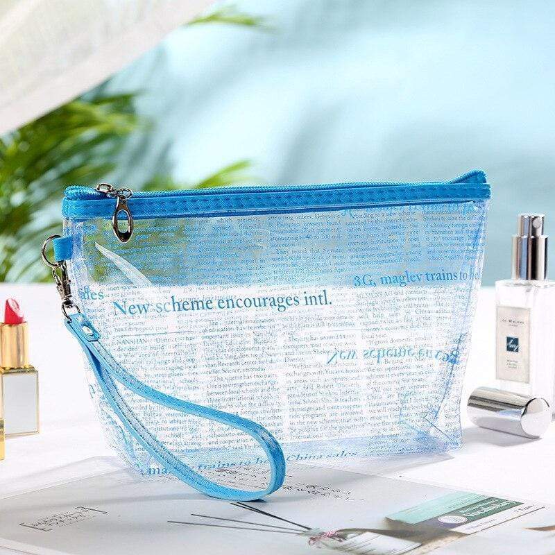 Transparent sminkväska
