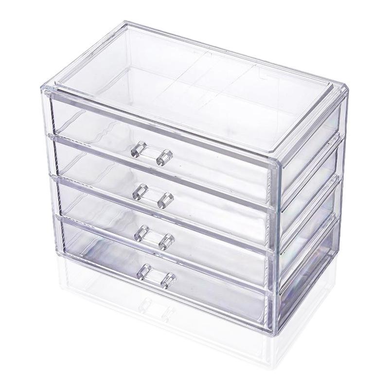 Sminkväska i transparent akryl