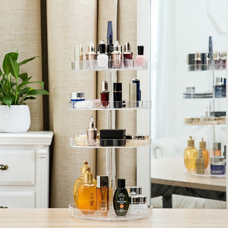 Svängbar make-up-organisatör