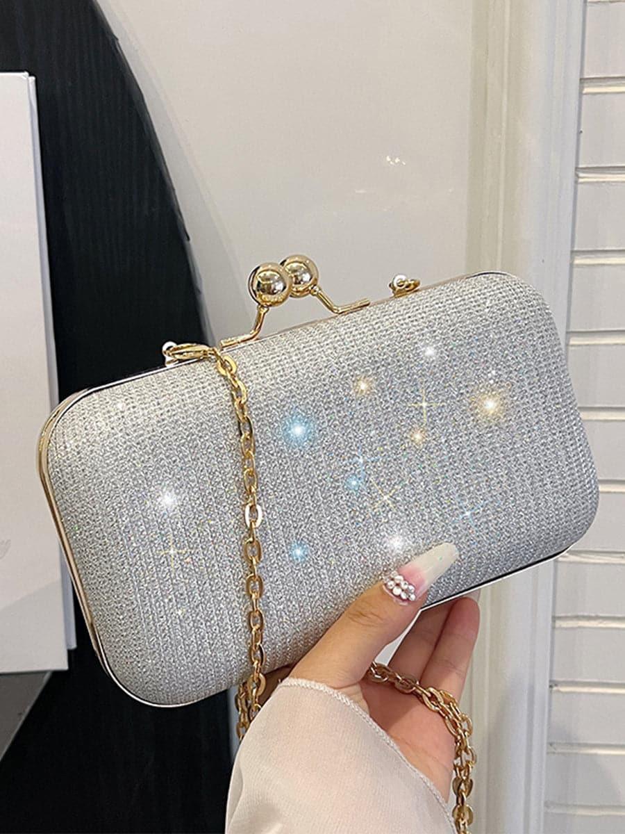 Glitter kædeæske Pochette de soirée MNBF094