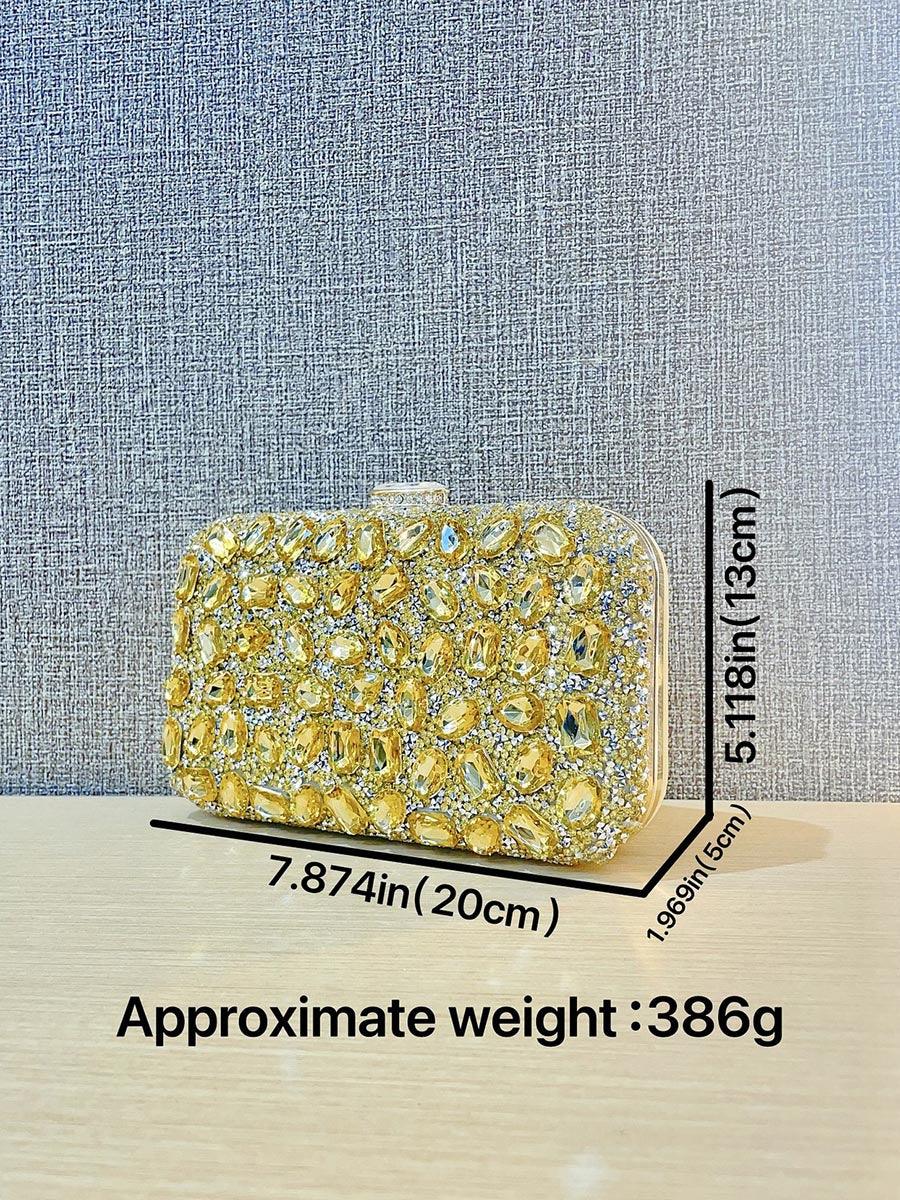 Bolsas de noite de luxo em strass MNBF111