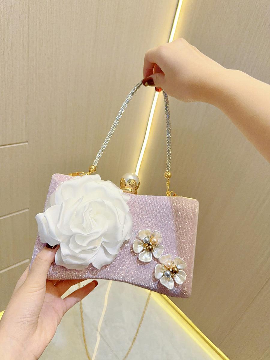 Perleblomst Pink Tote Bag MNBF104