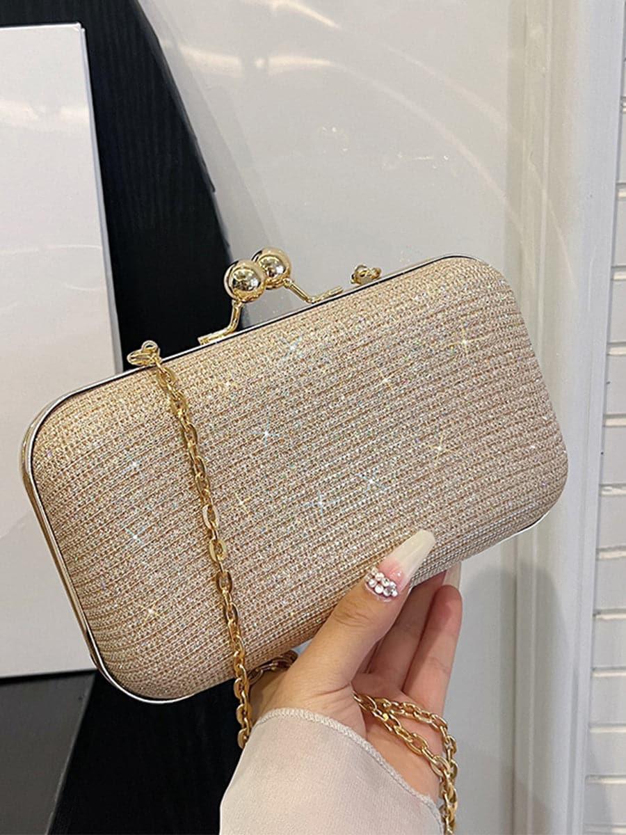 Glitter kædeæske Pochette de soirée MNBF094
