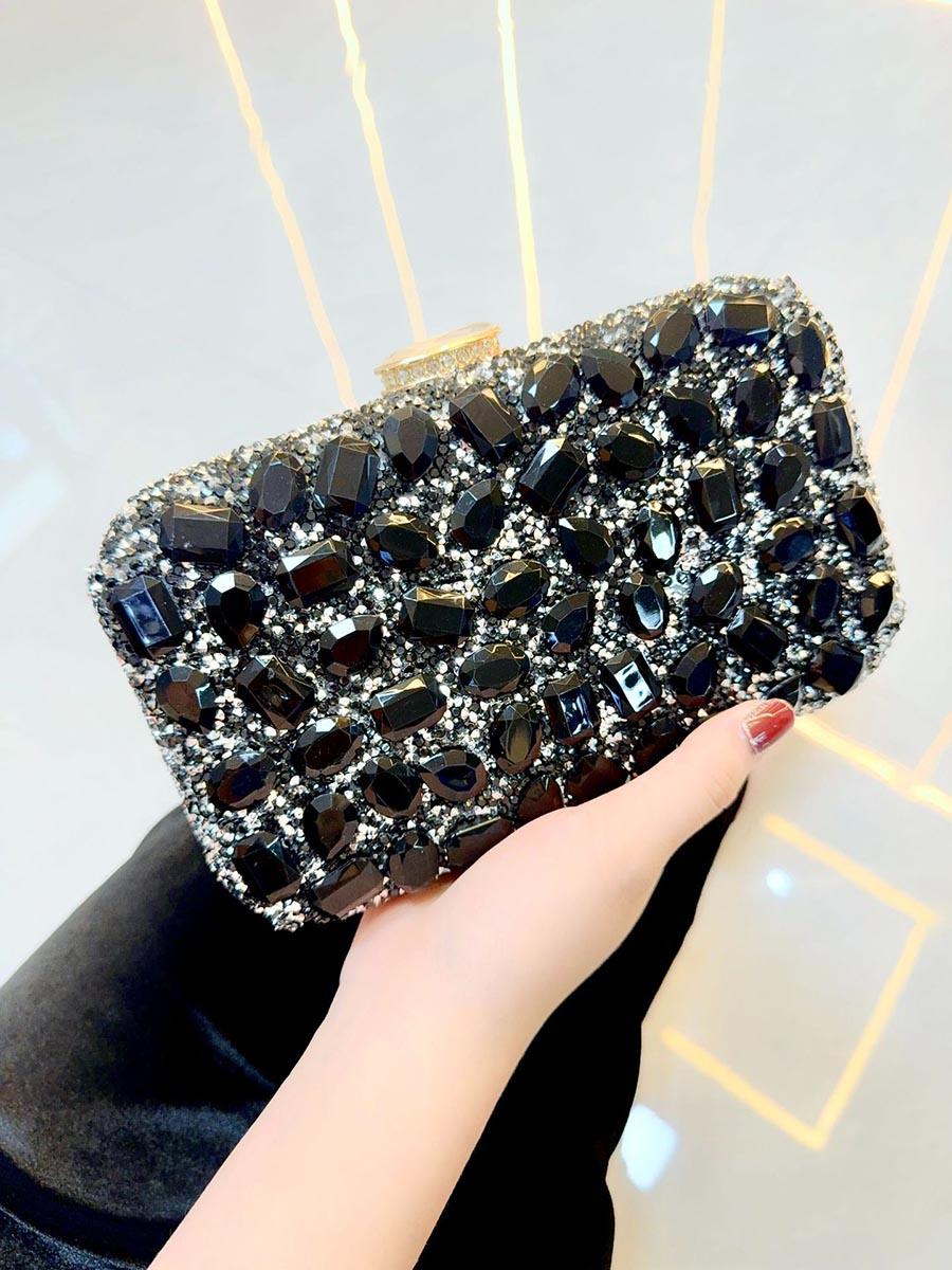Bolsas de noite de luxo em strass MNBF111