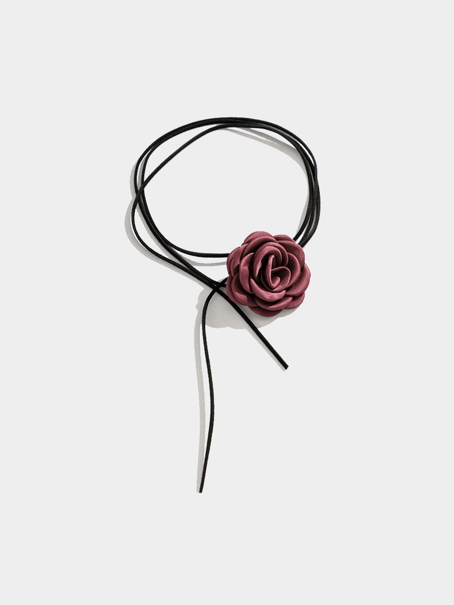 Sweet Free MSN20002 Knotted Camellia halskæde