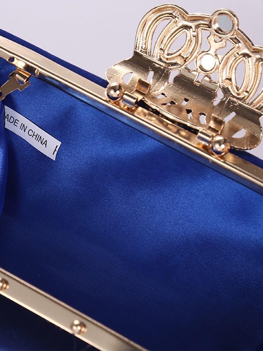 Skinnende Rhinestone Encrusted Evening Clutch Bag Shoulder Bag MNBF008