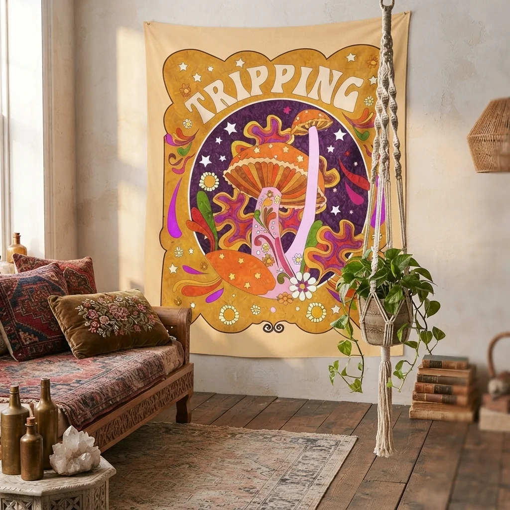 Dekoracija na hippie temu Dekoracija na hippie temu