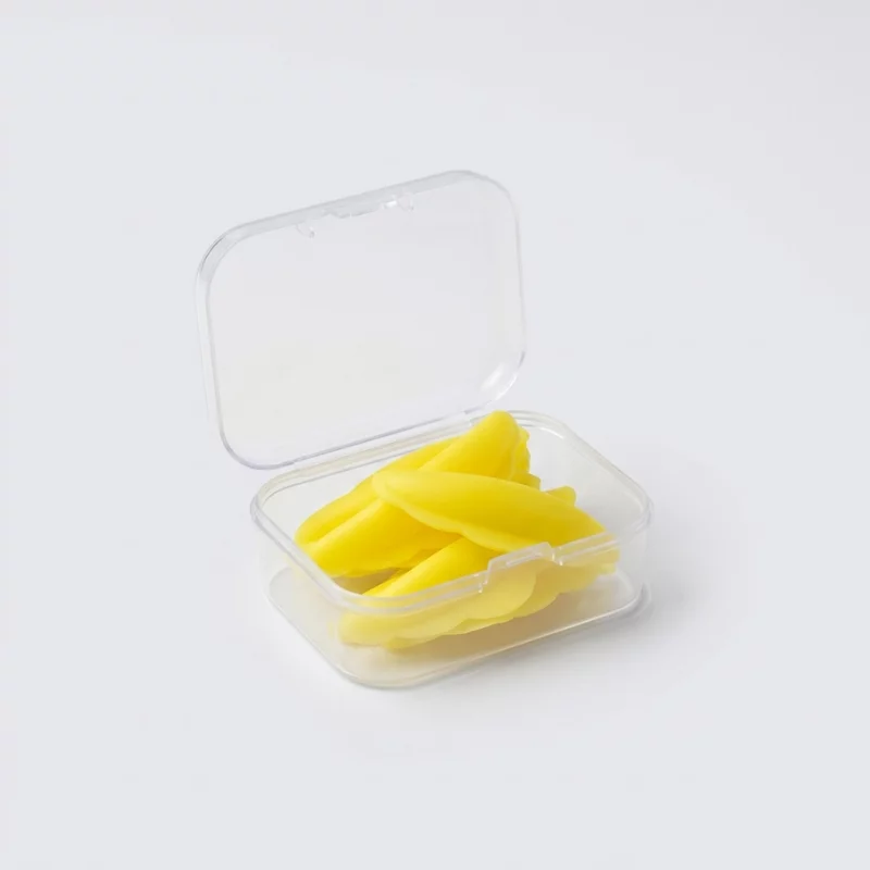 4-fargede silikonpads, pakke med 20 par