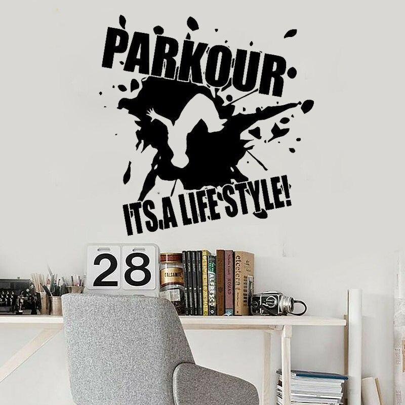 Parkour sticker