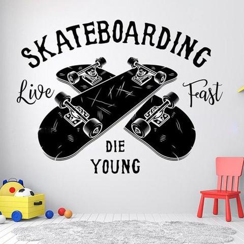 Klistermärke för skateboard