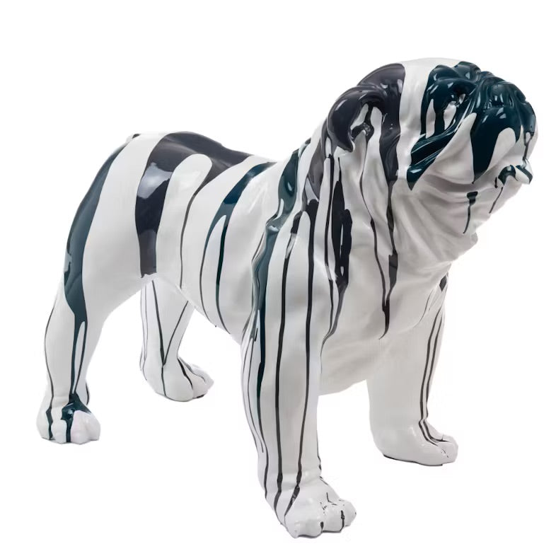 Beeldje hars xxl bulldog ontwerp