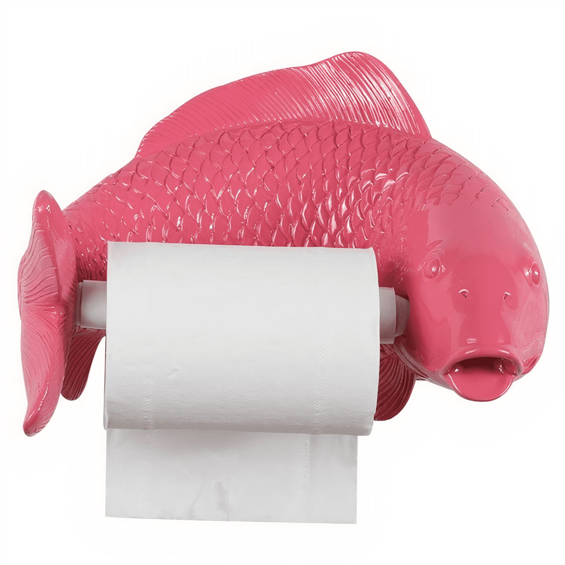 Vis toiletpapierhouder