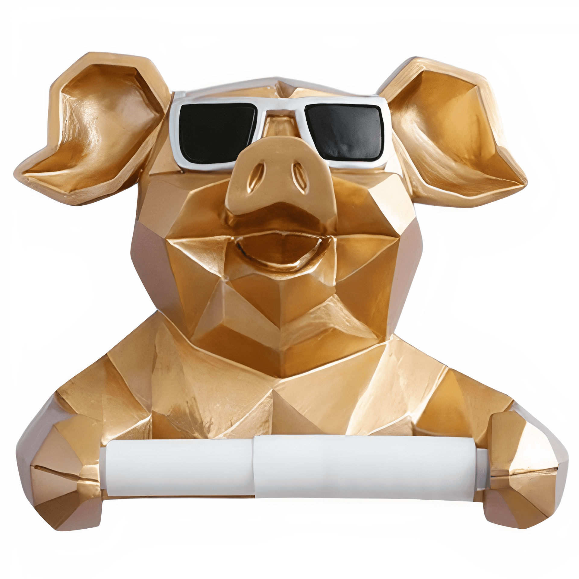 Toilettenpapierhalter Schwein