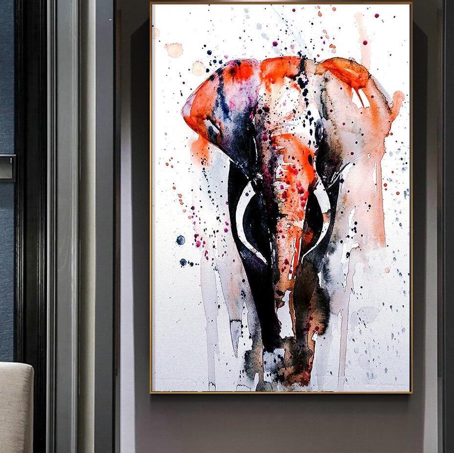 Wandbild Elefant modern