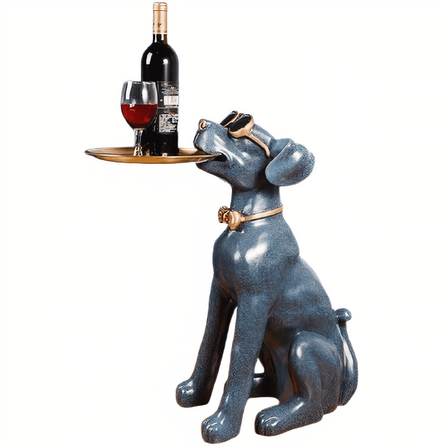 Moderne Hundestatue