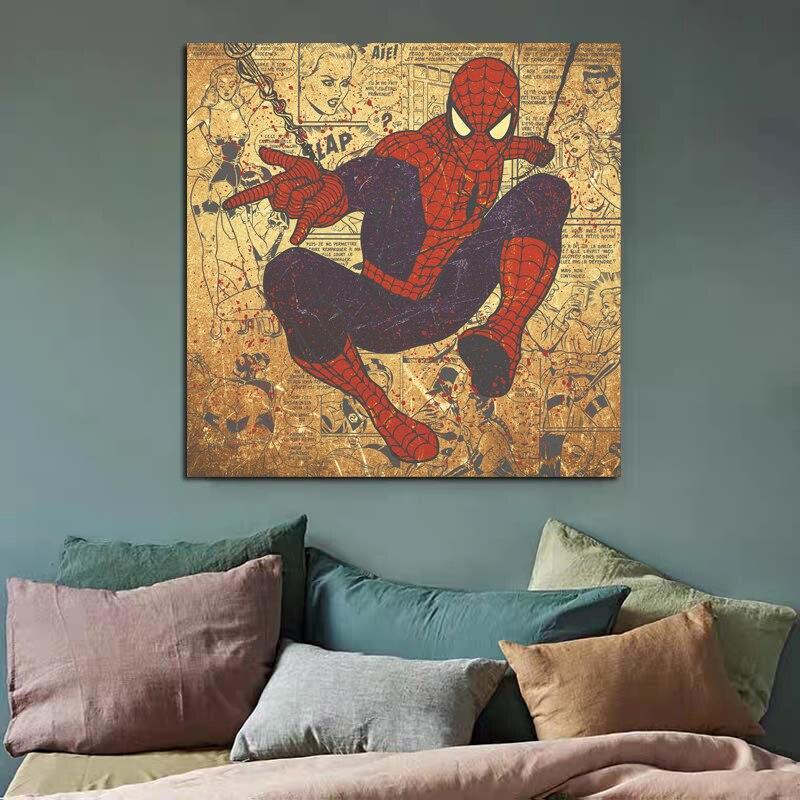 Gemälde spiderman