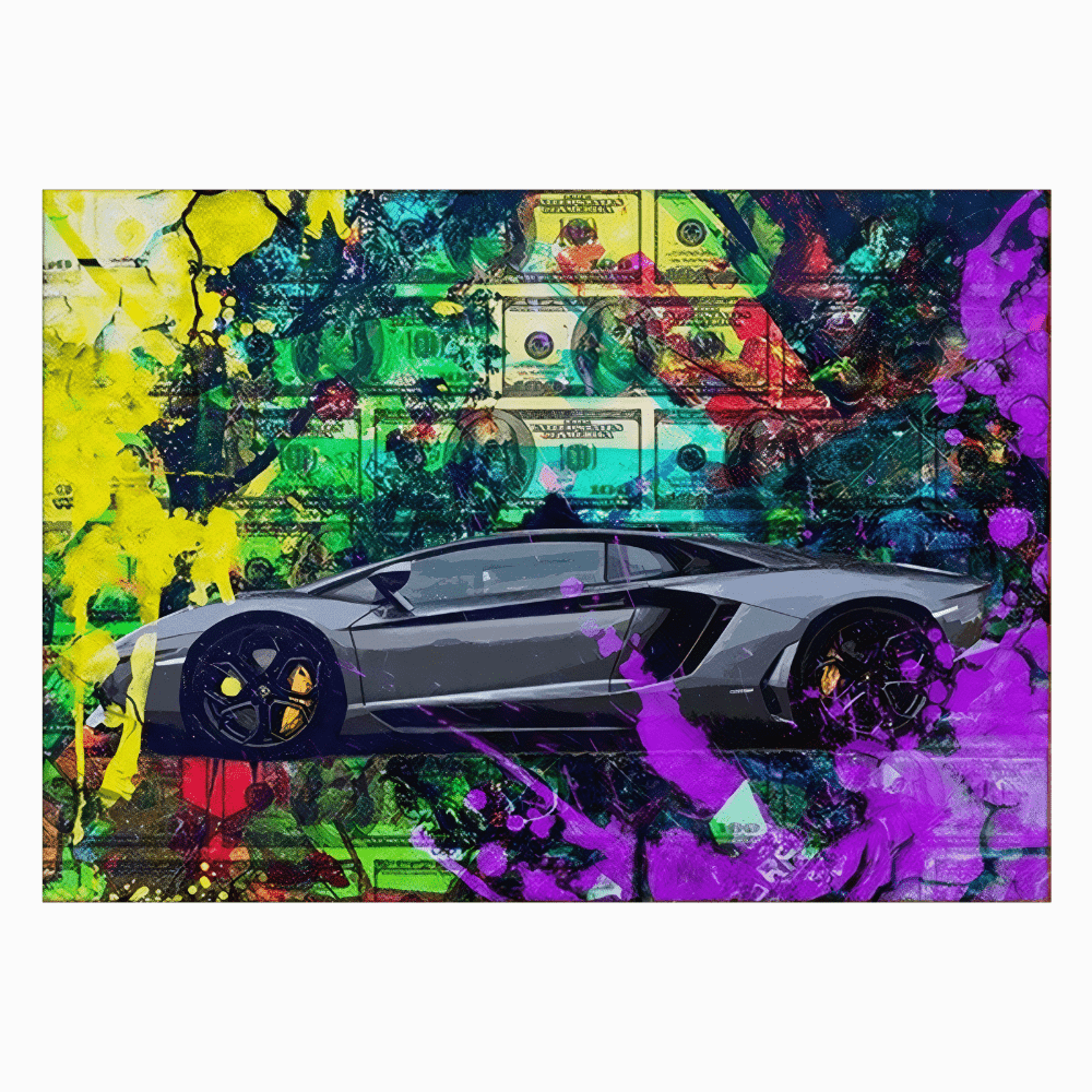 Lamborghini schilderij