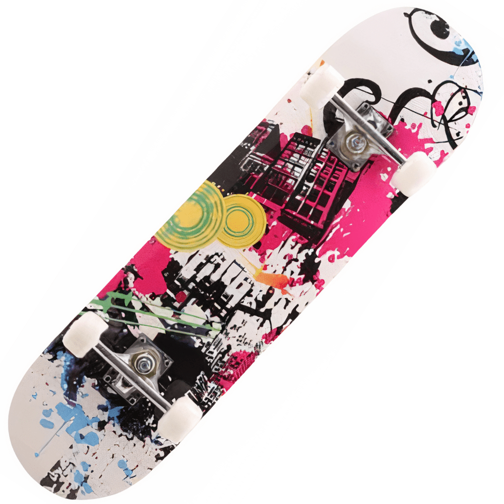 Skateboard graffiti kunst