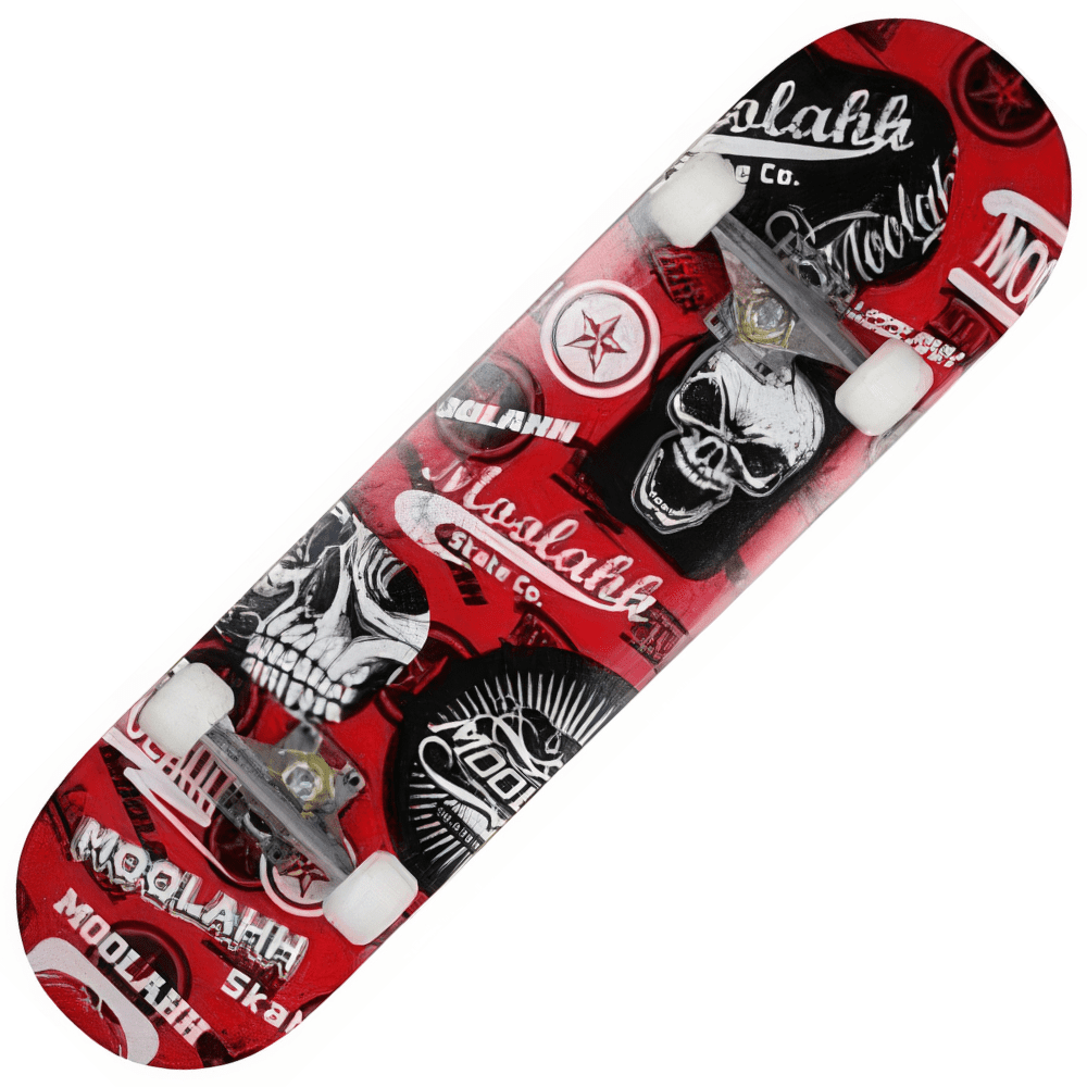 Skateboard Totenkopf