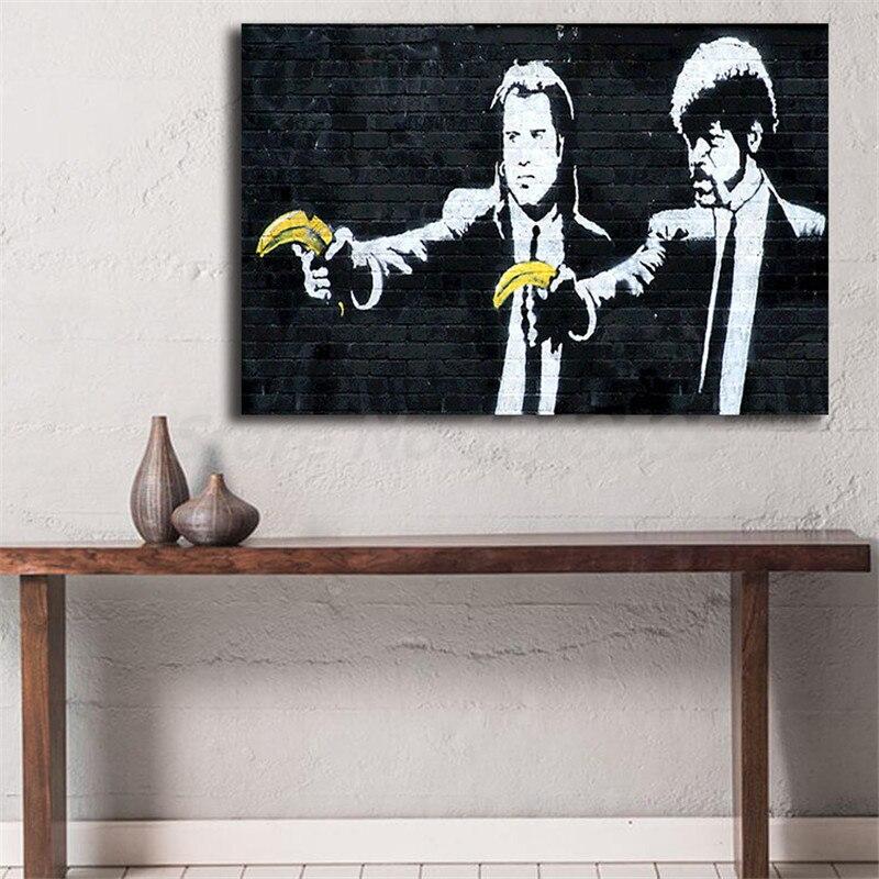 Gemälde Banksy pulp fiction