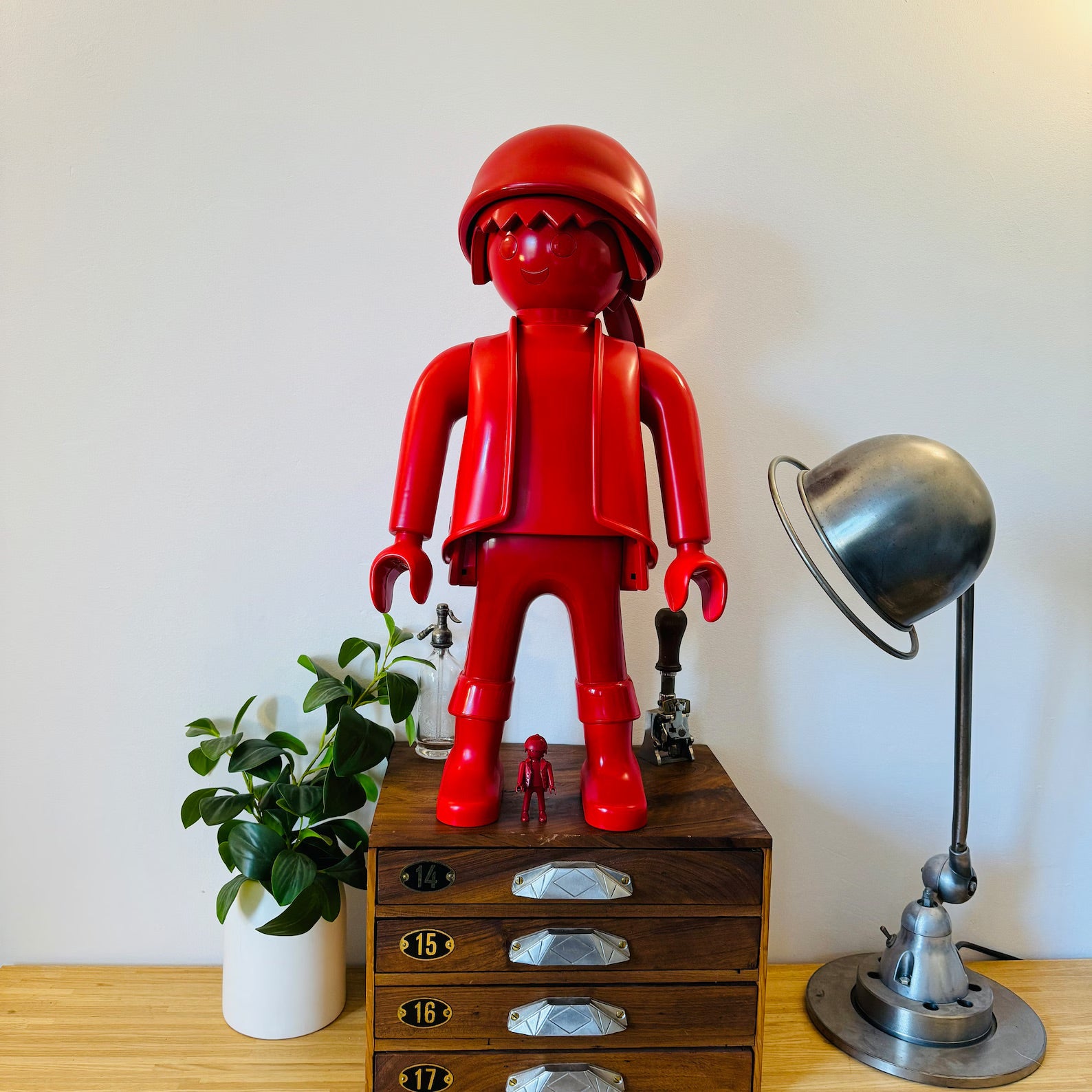 Playmobil xxl monochrom rot