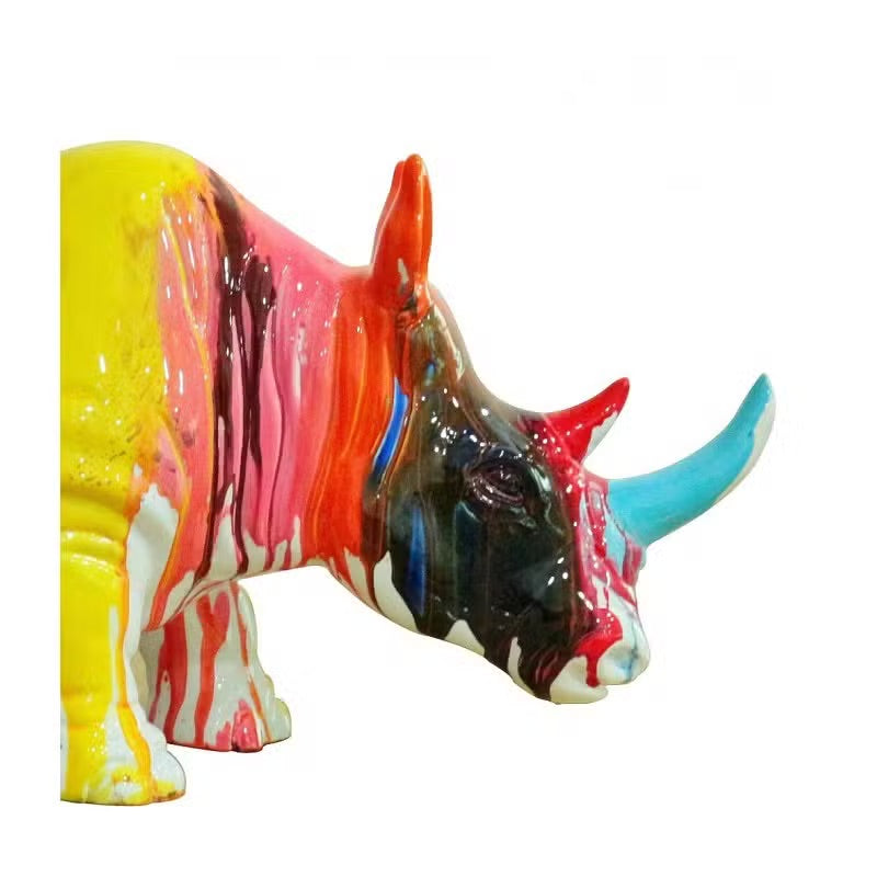 Ontwerp neushoorn standbeeld