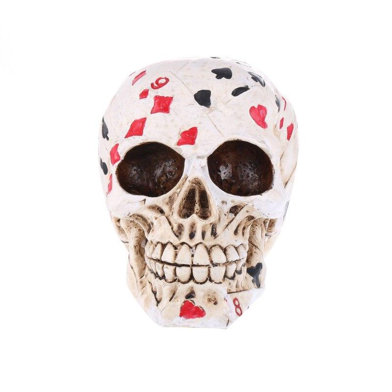 Statue Totenkopf Poker