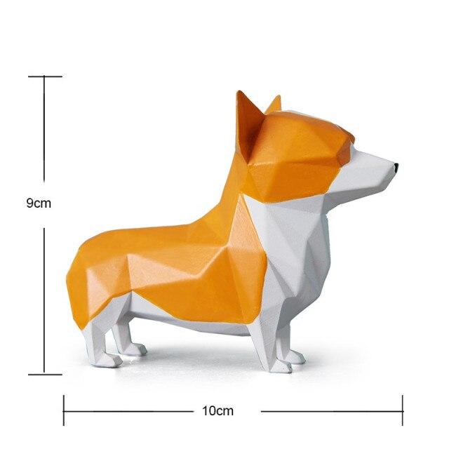 Corgi standbeeld