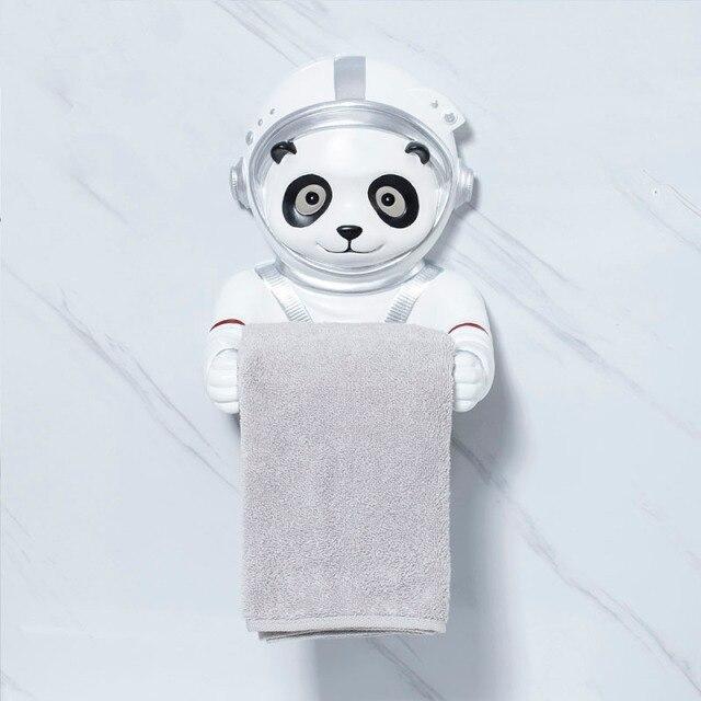 Panda astronaut toalettpappershållare