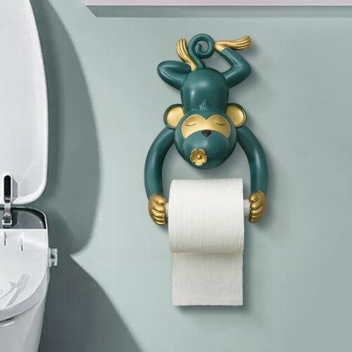 Original Affen-Toilettenpapierhalter