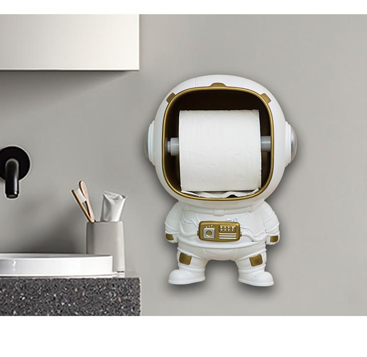 Staande astronaut toiletpapierhouder