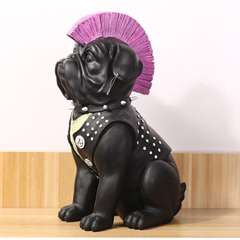 Statue Hund Punk