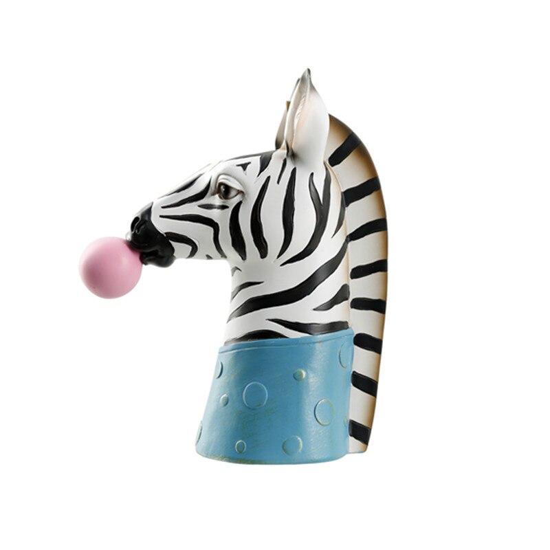 Statue Zebra chewing gum