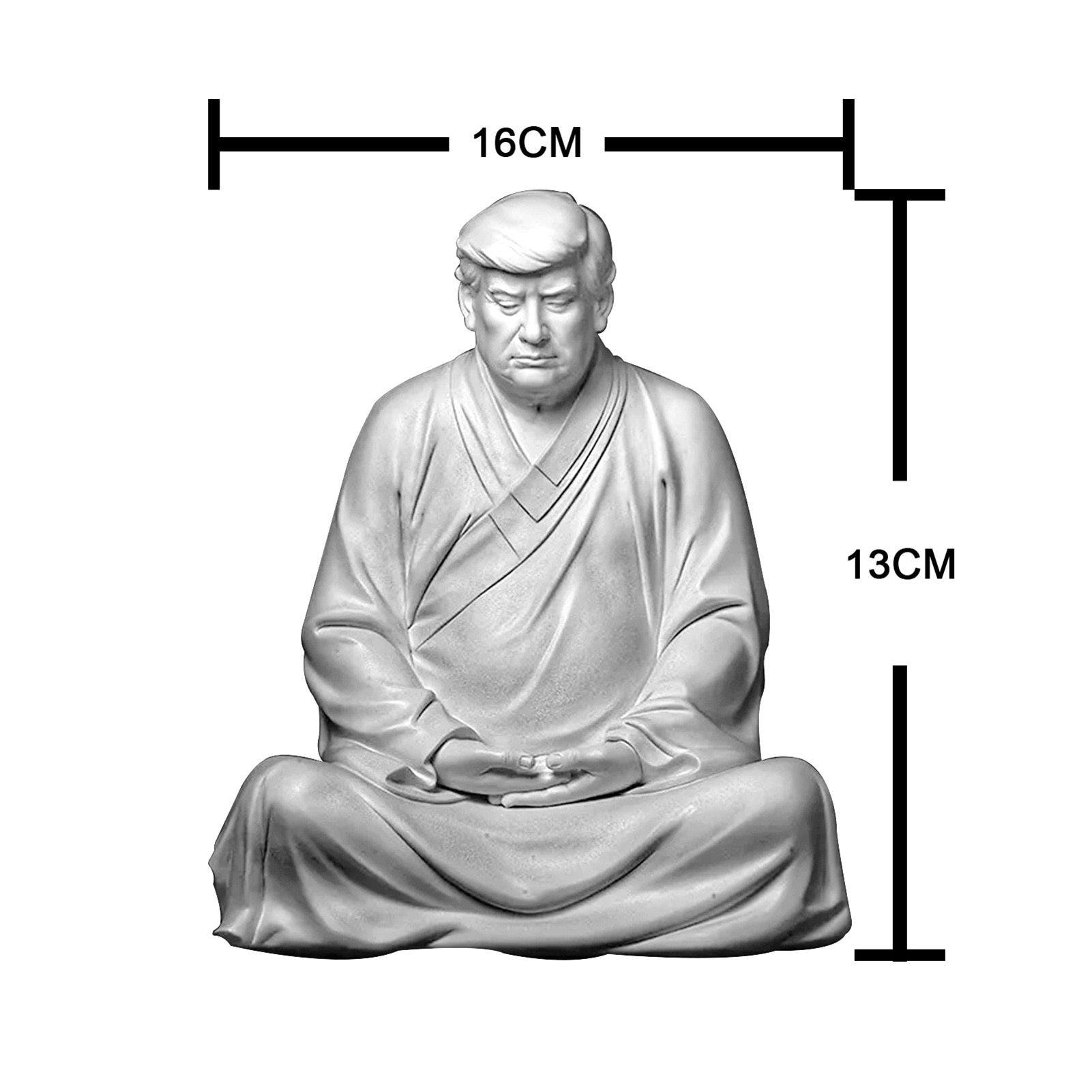 Trump Buddha staty