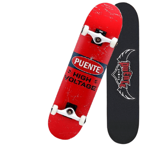 Rood skateboard