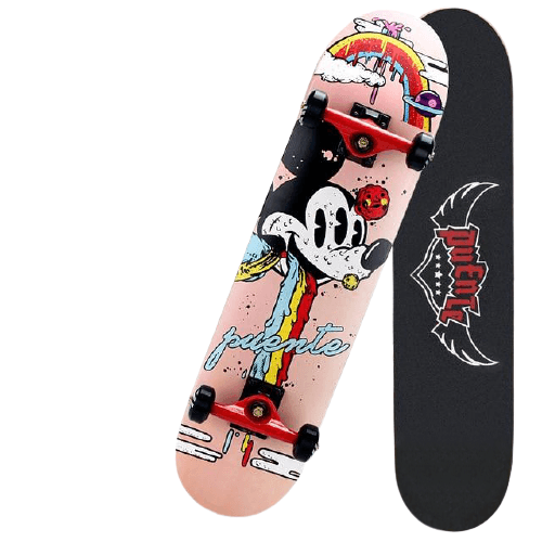 Skateboard mickey