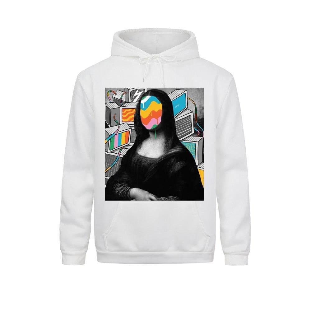 Mona Lisa street art sweatshirt