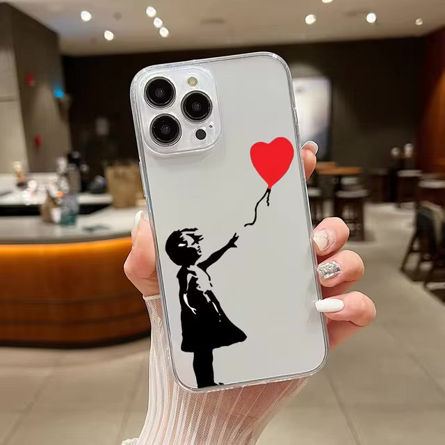 Banksy hoesje (iphone)