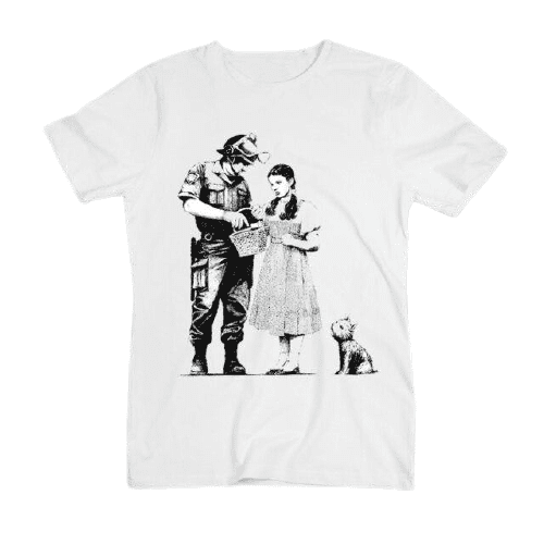 Banksy soldaat T-shirt