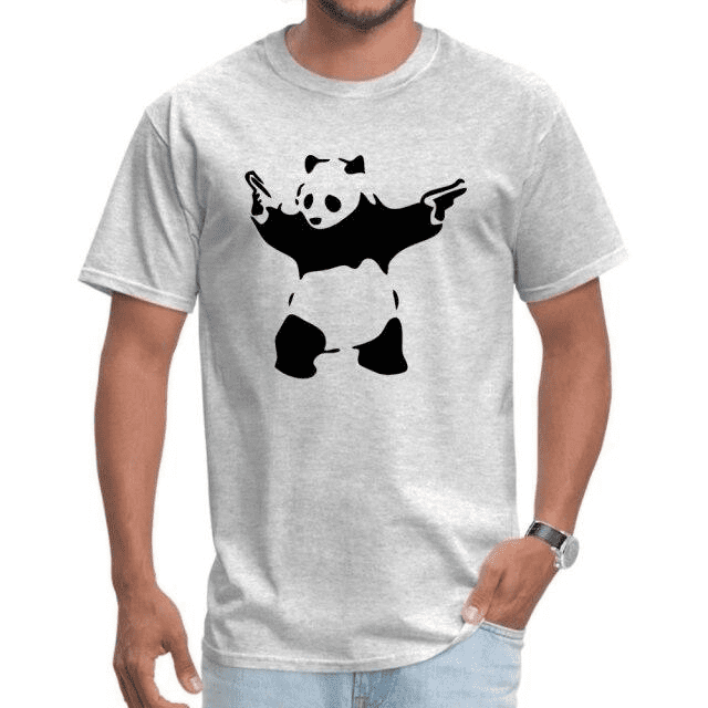 Banksy panda T-shirt