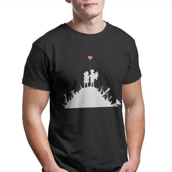 Banksy krig T-shirt