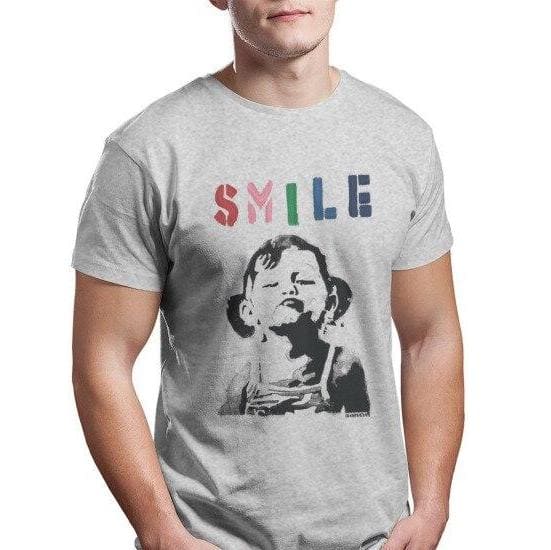 Banksy smile T-shirt