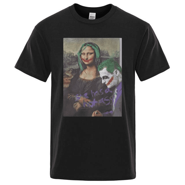 Mona Lisa joker T-shirt