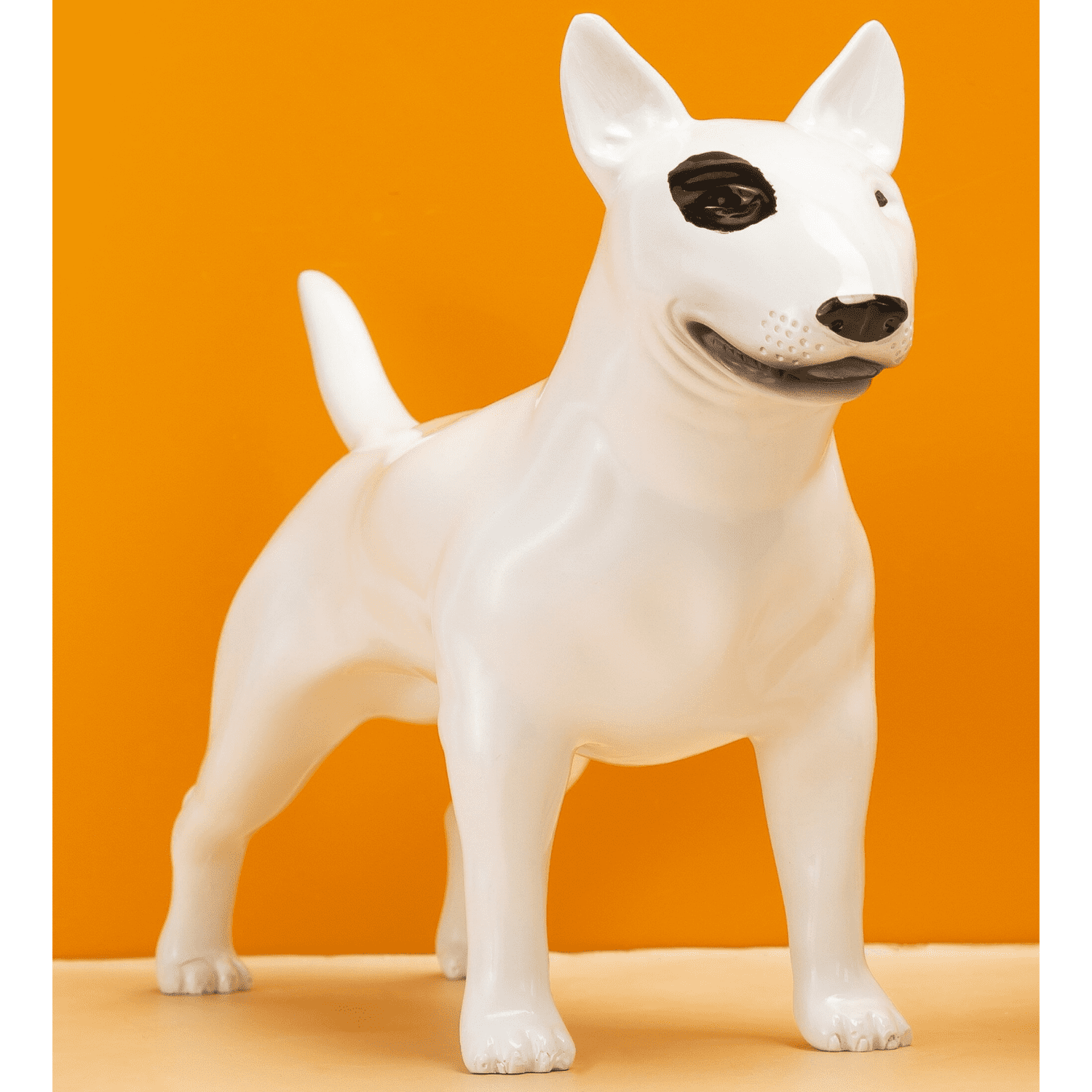 Bull terrier design statue