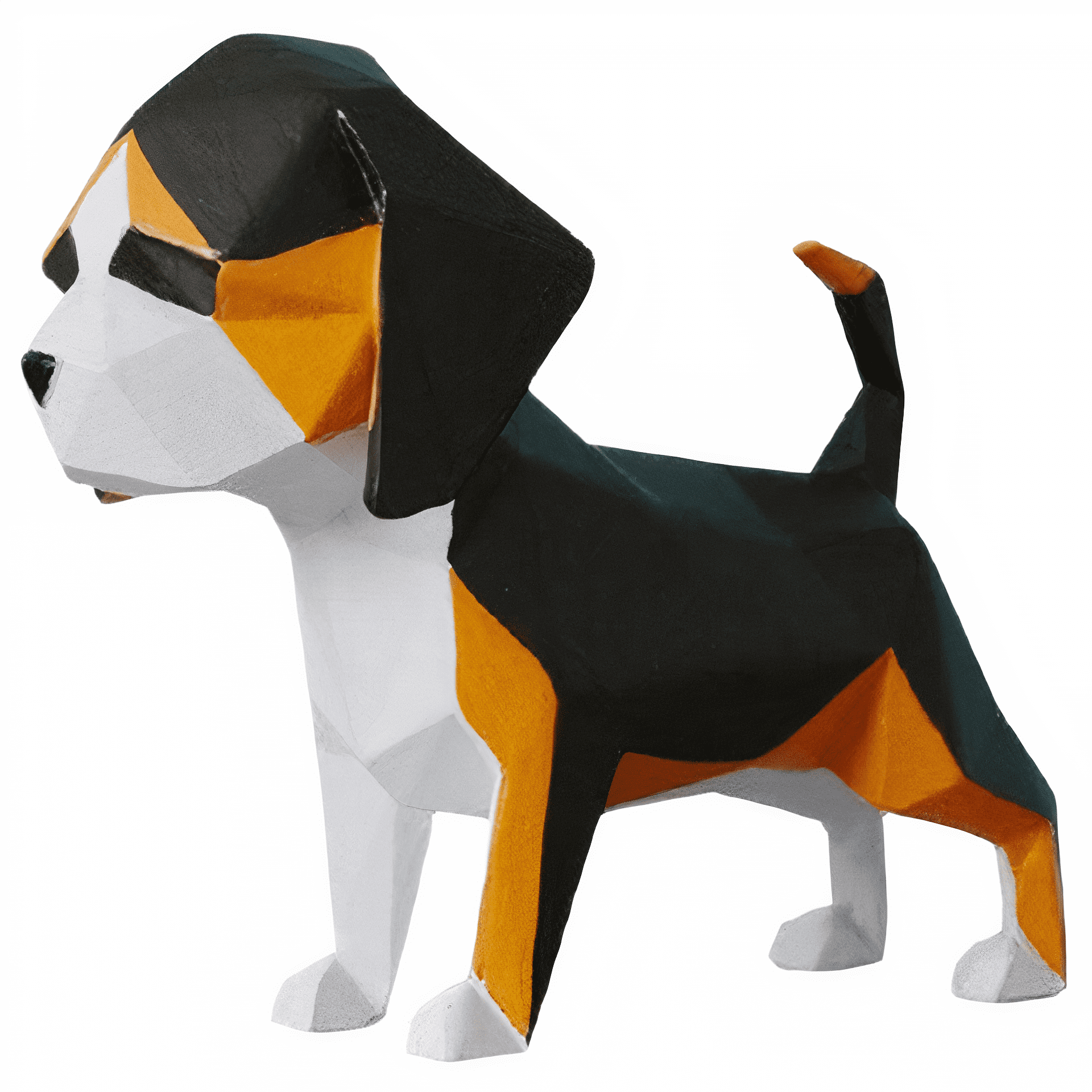 Beagle standbeeld