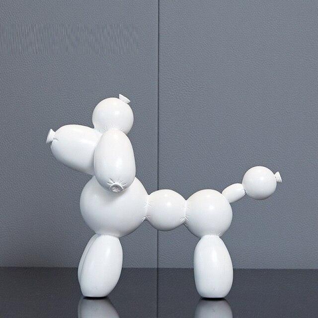 Design ballong hund staty